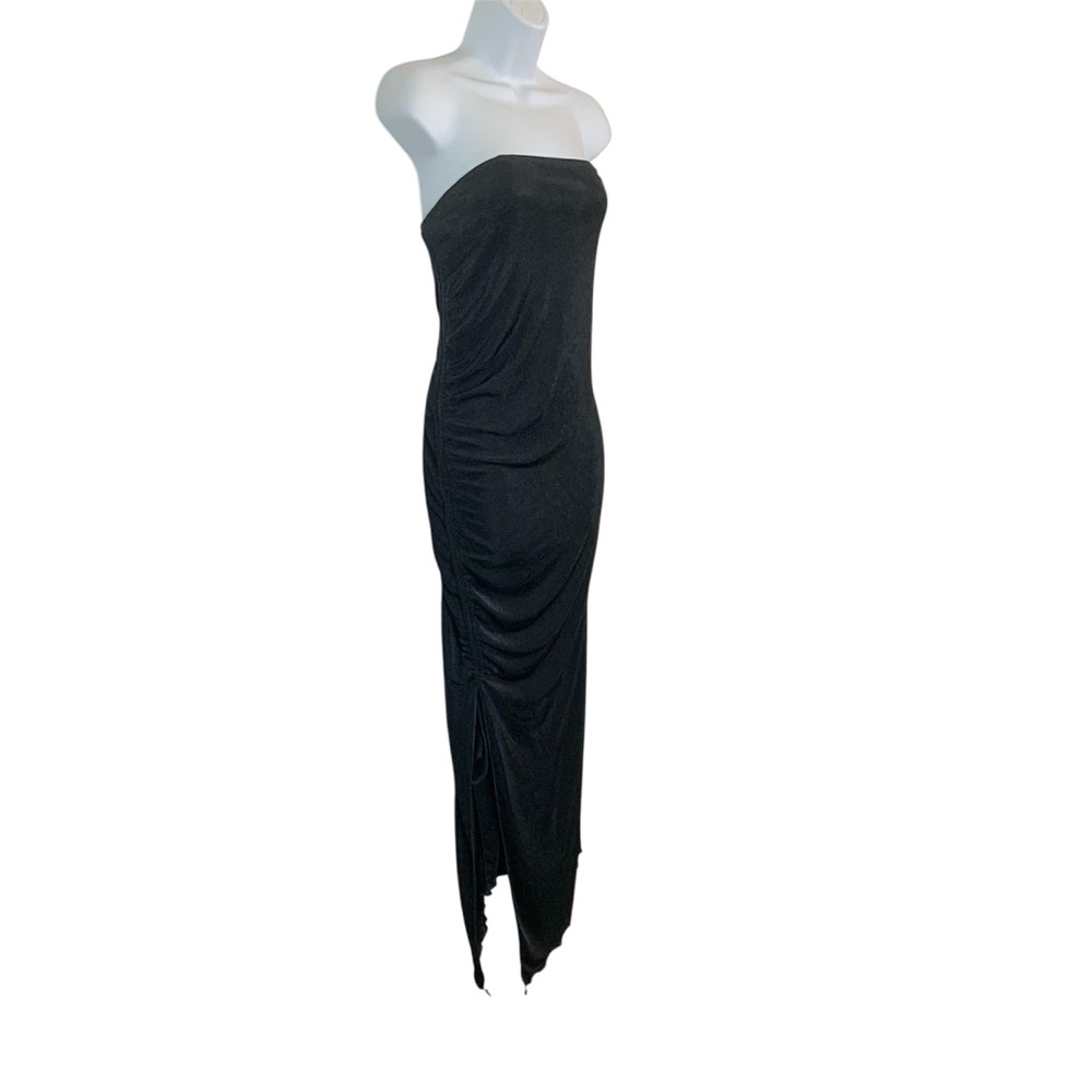 SHEIN SXY Strapless Side Ruched Tube Dress Sz 3XL
